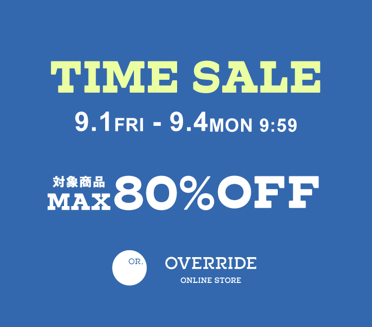 TIMESALE | override