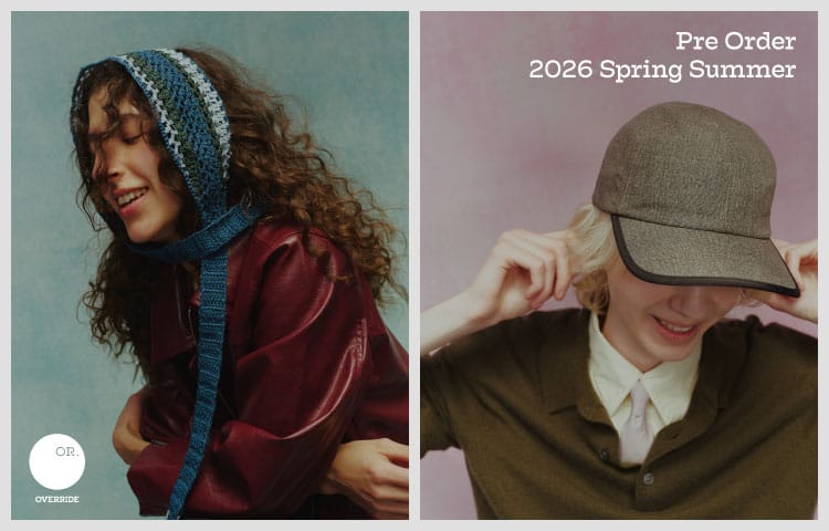 26SS PREORDER | override