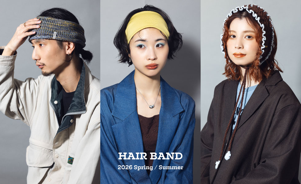 ヘアバンド | override