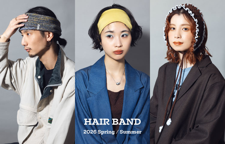 ヘアバンド | override