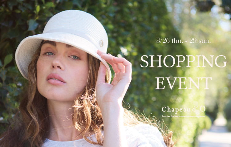 Chapeau d' O ショッピングイベント | override