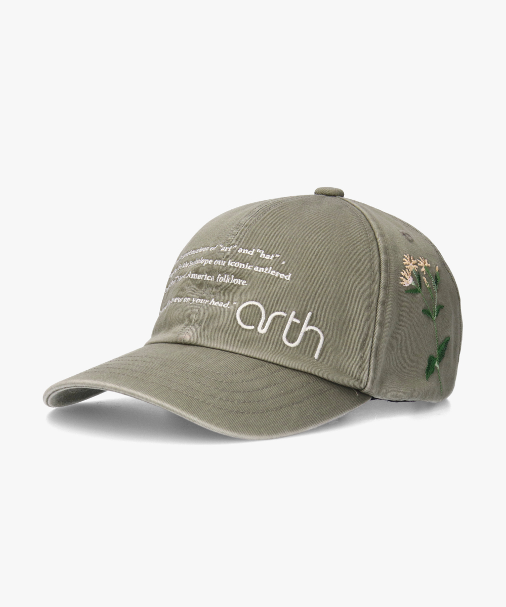 arth EMB Washed Cap