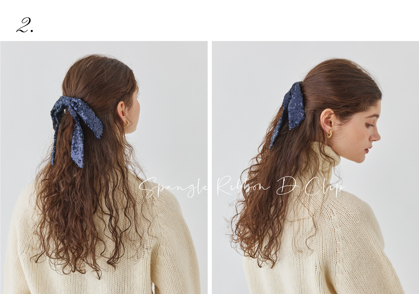 Spangle Ribbon D. Clip