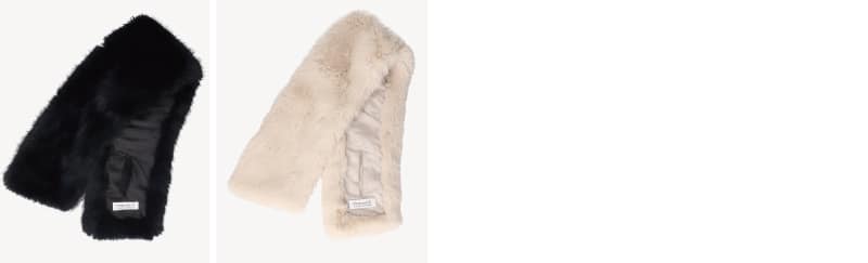 Fox Fakefur Slit Muffler