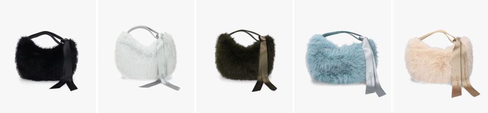 One Handle Fur Bag