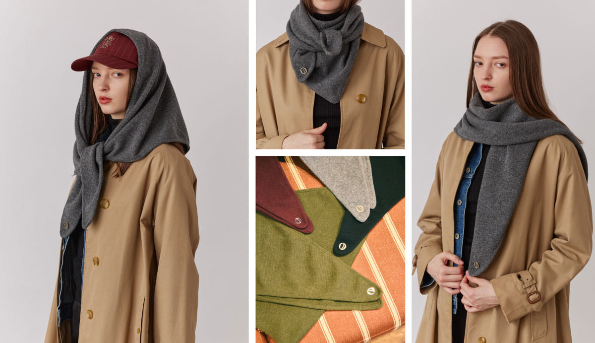 Oversized Knit Scarf