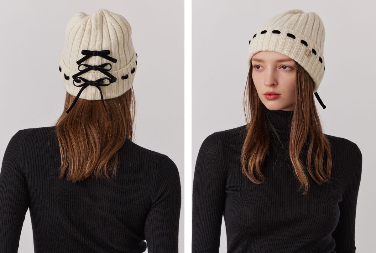 Triple Ribbon Knit Watch