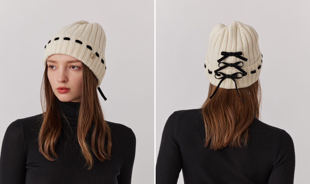 帽子 Chapeau d' O / OVERRIDE Chapeau d' O Canvas Wide Cap | 56cm～58cm(97) BLACK (01) | Chapeau