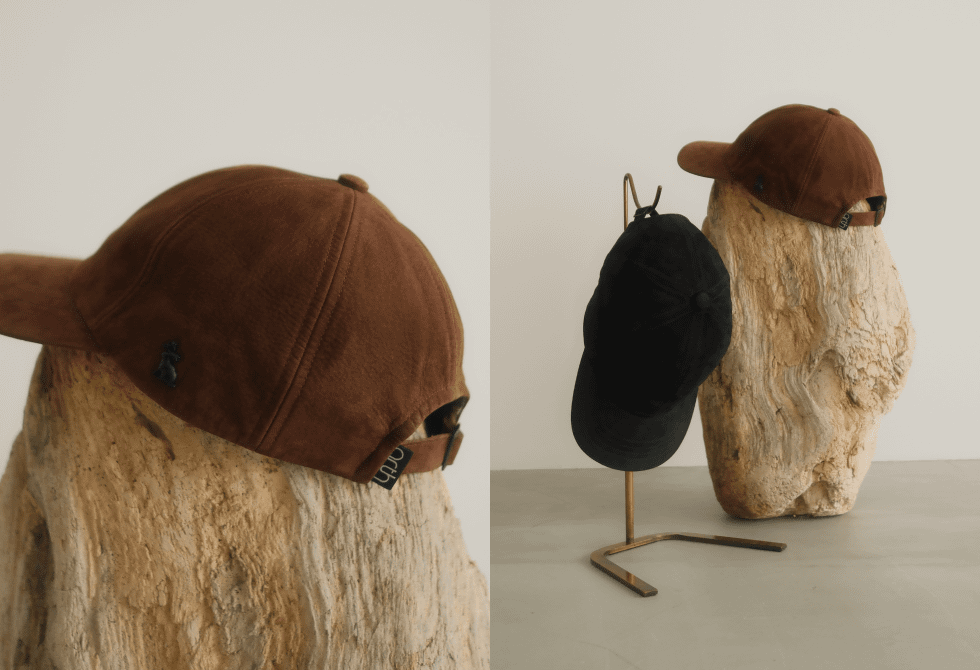 arth Nubuck Leather Cap