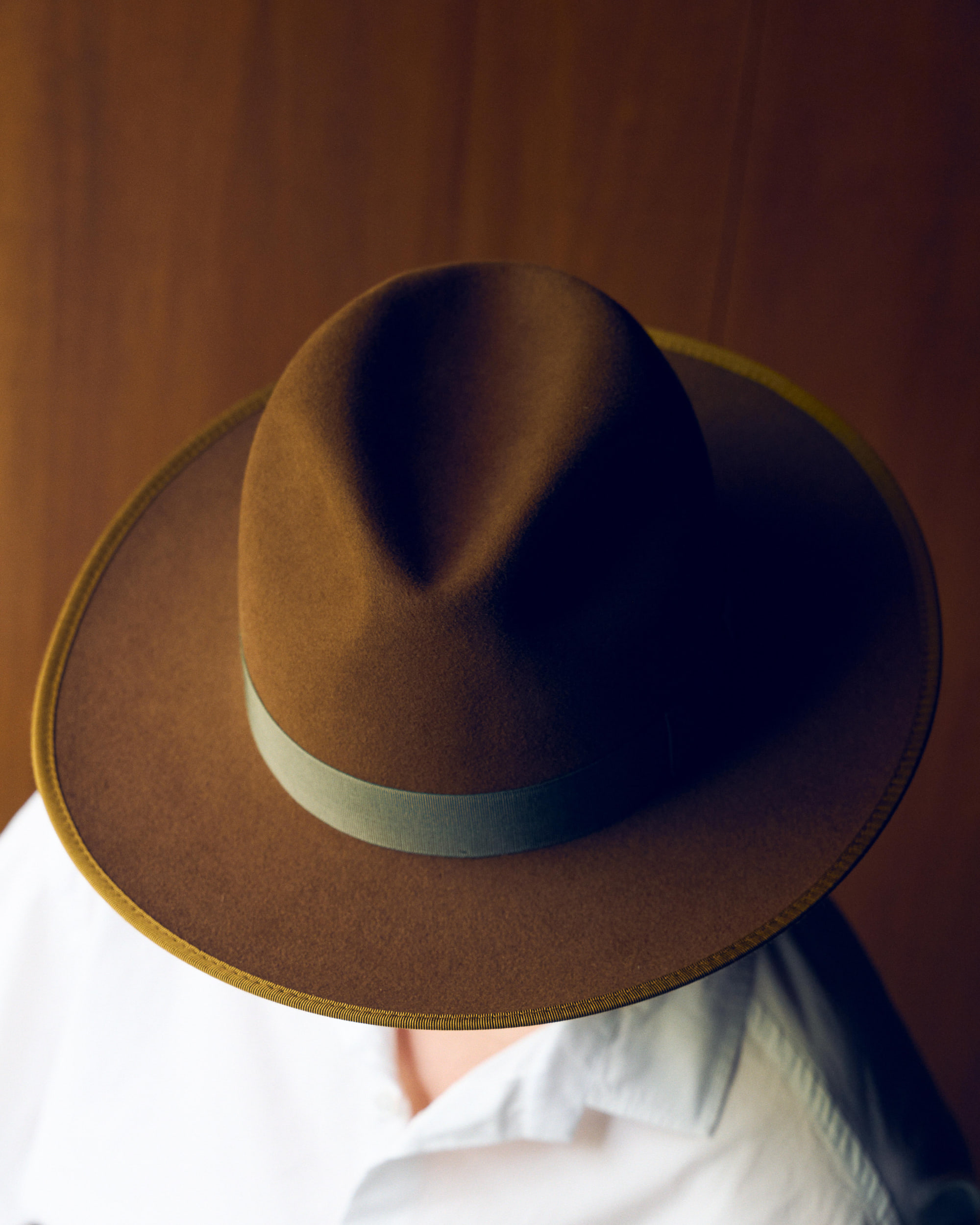 Ante Long Brim Fedora トップ画像