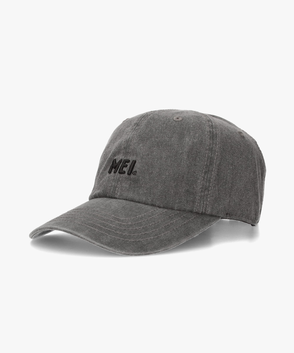  Man i DO ME キャップ グレー MEI LOW CAP PIGMENT | 57cm～59cm(98) BLACK (01) | MEI / メイ | CAP