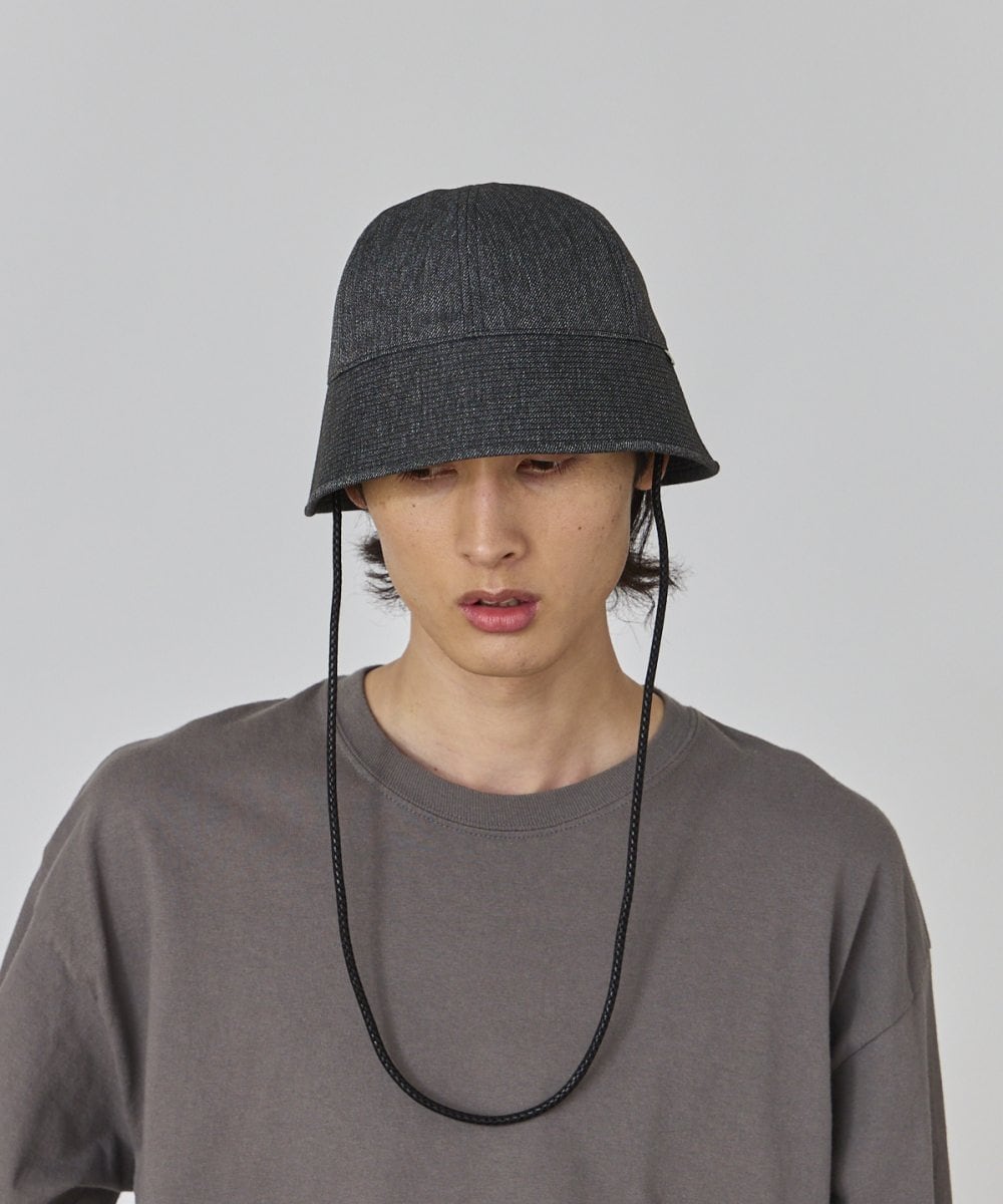 OVERRIDE P.TWEED NECK CORD GOB HAT | 58cm(58) BLACK (01 