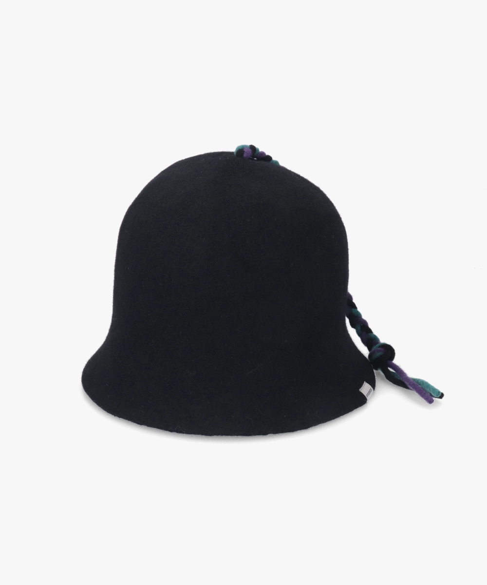 OVERRIDE BRAID TRIM SAUNA HAT | 59cm(59) BLACK (01) | OVERRIDE