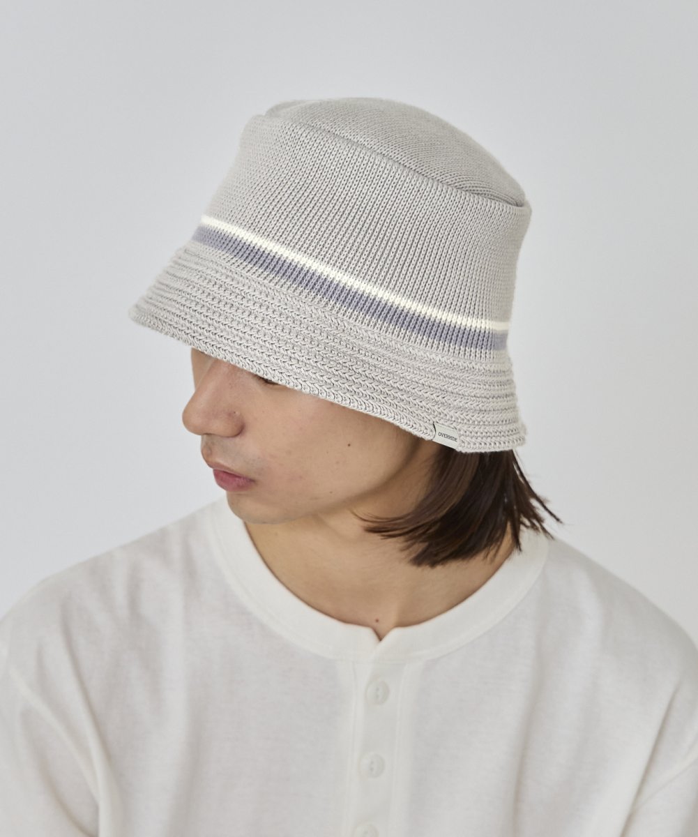 OVERRIDE OGC KNIT BUCKET | 57cm～59cm(98) GRAY (03) | OVERRIDE