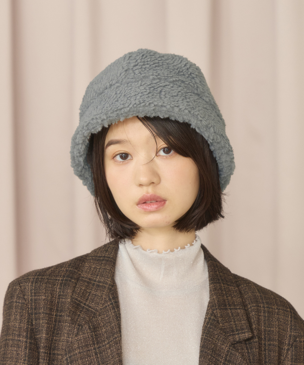 kaorinomori ニアトークハット | 57.5cm(75) GRAY (03) | kaorinomori / カオリノモリ | ハット | ｜ 帽子通販｜OVERRIDE(オーバーライド）公式オンラインストア