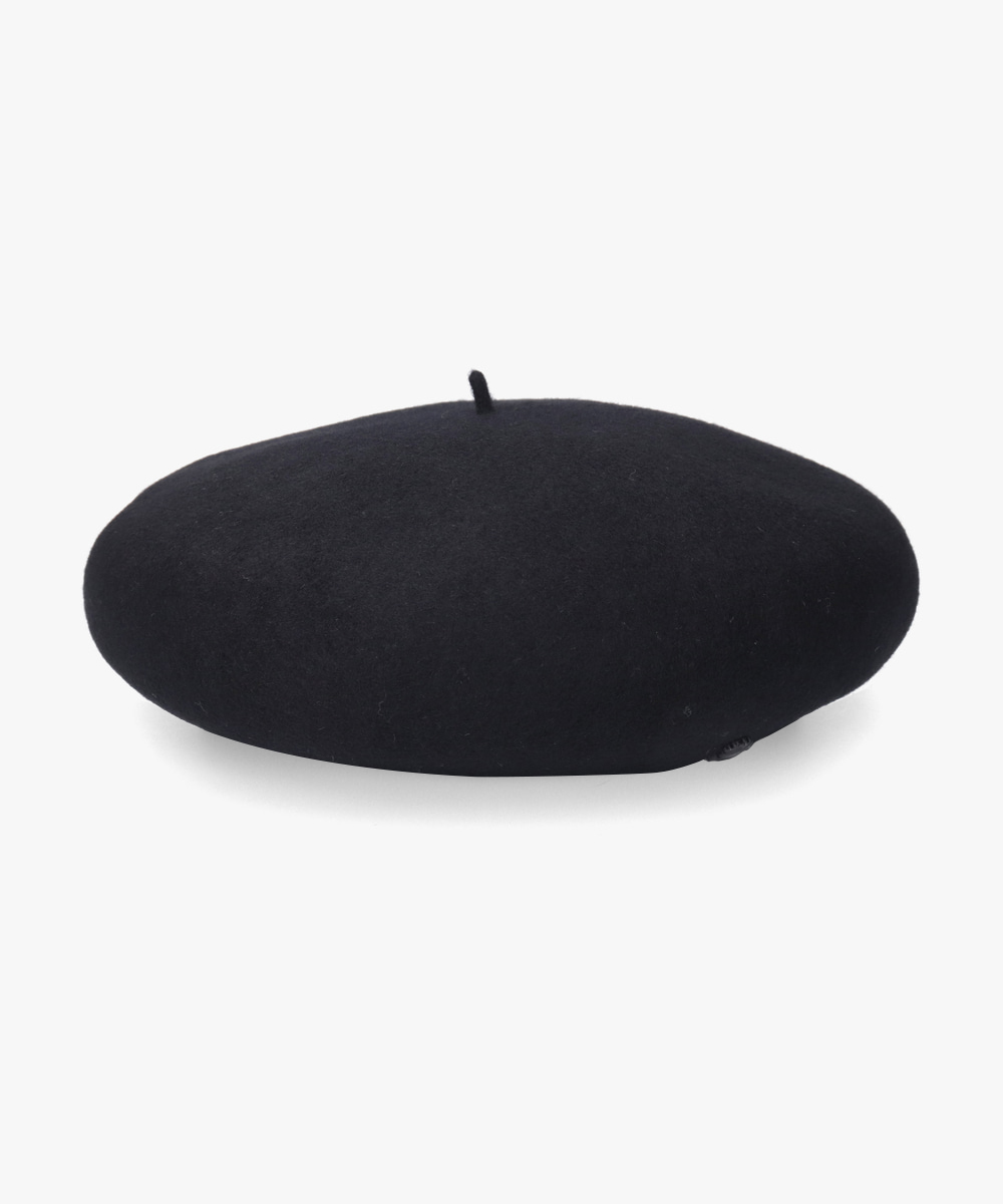 arth Basic Basque Beret | 58cm(58) BLACK (01) | arth / アース | ベレー |  ｜帽子通販｜OVERRIDE(オーバーライド）公式オンラインストア