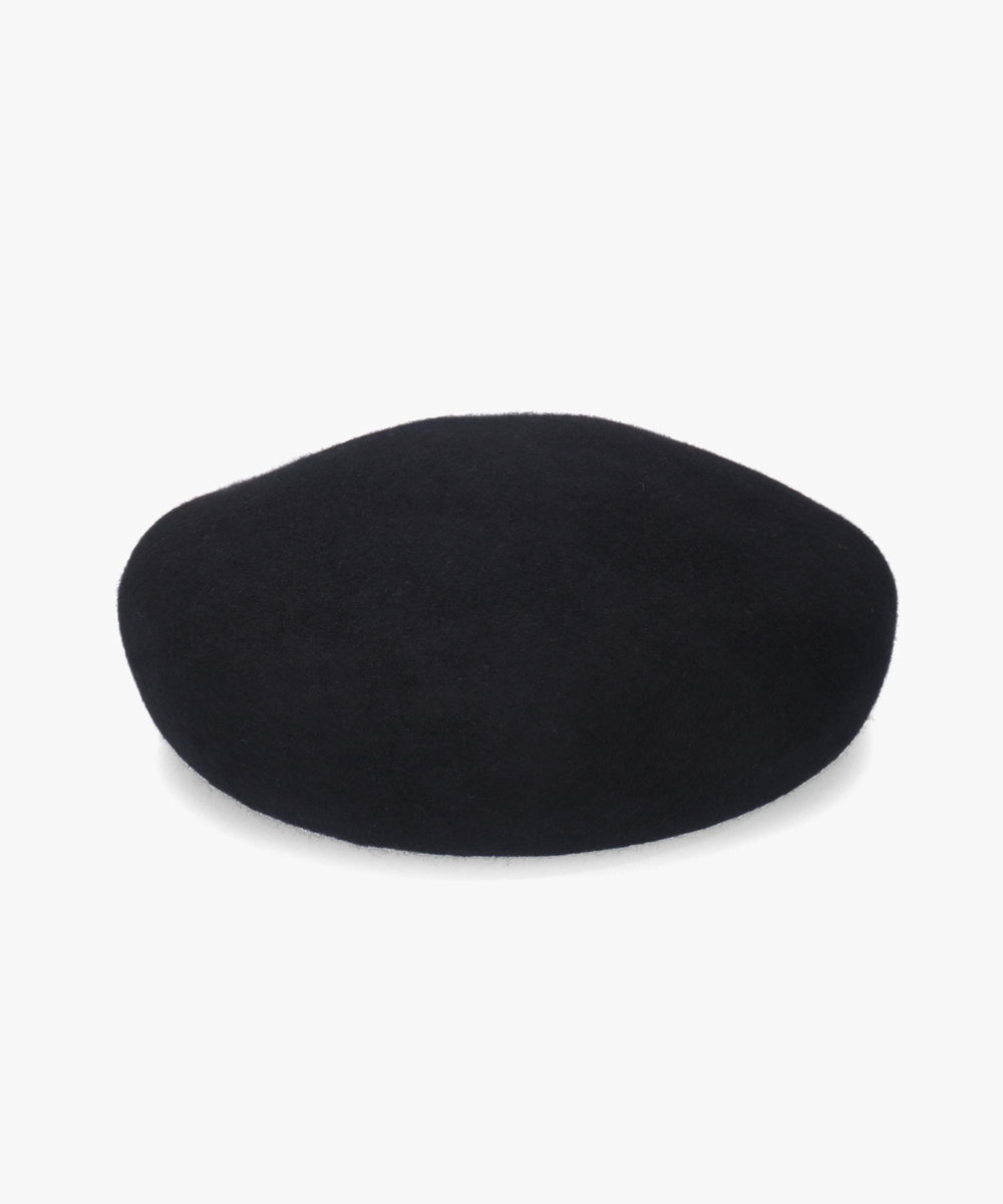 OVERRIDE KNIT FELT OBAN BERET