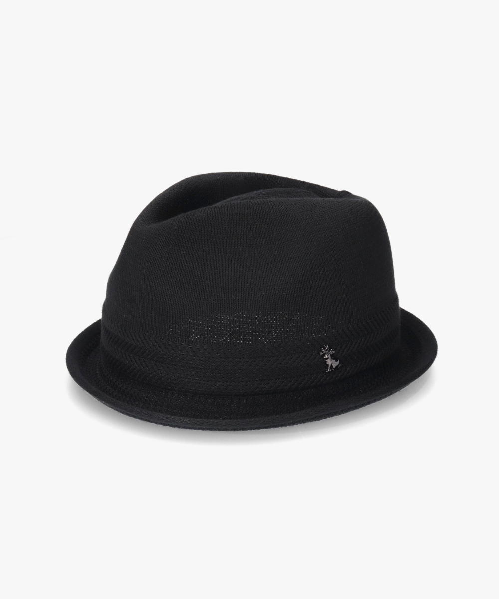 【トモちゃま】トロル　ヤギ　帽子 arth TM Short Brim Fedora | 58cm(58) BLACK (01) | arth / アース