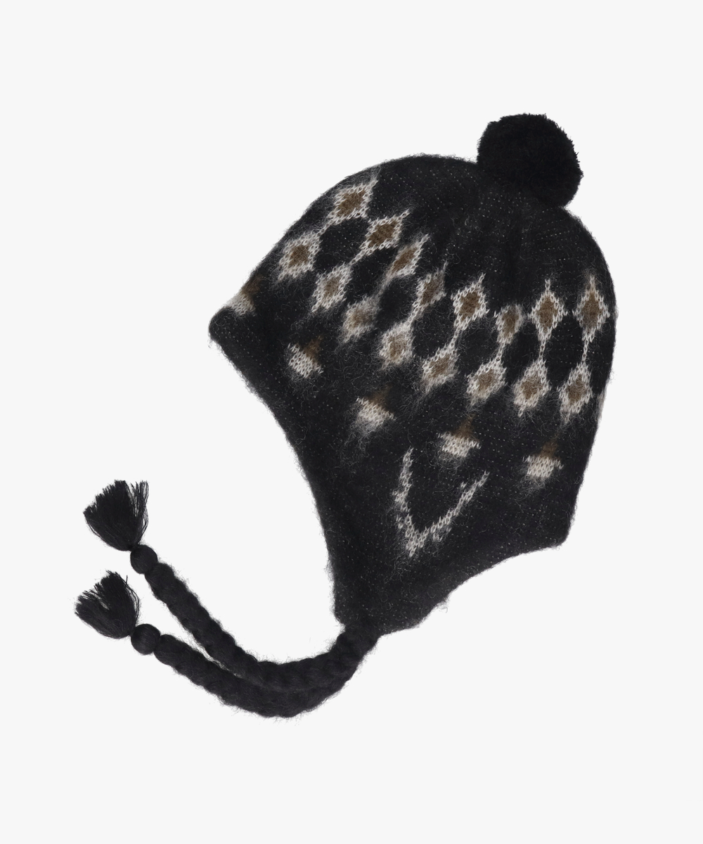 South2 West8 Mohair Knit Cap | ONE SIZE(19) Black (01) | South2