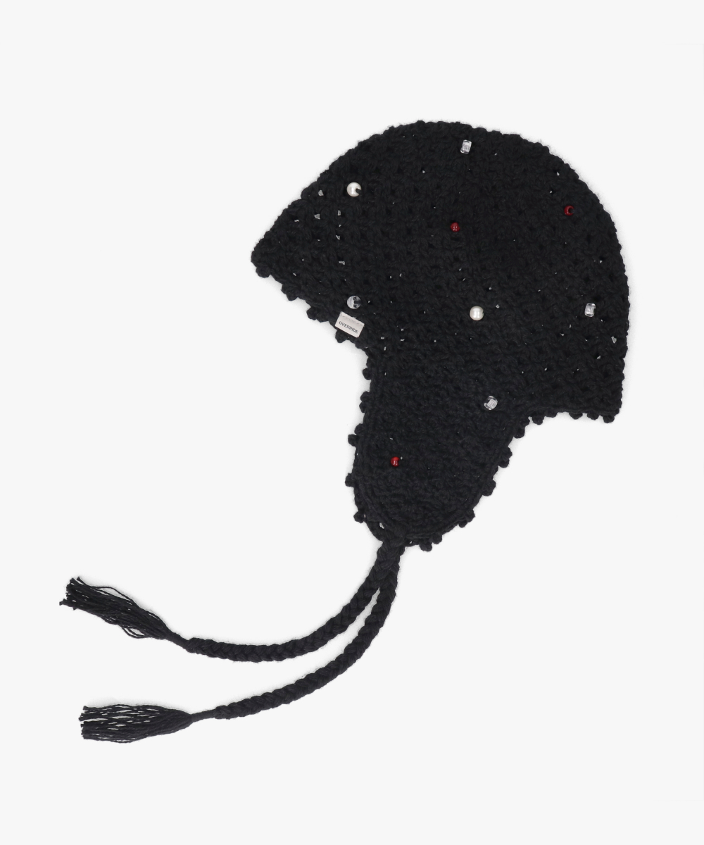 OVERRIDE REC BEADS CROCHET GUIDE SG | 57cm～59cm(98) BLACK