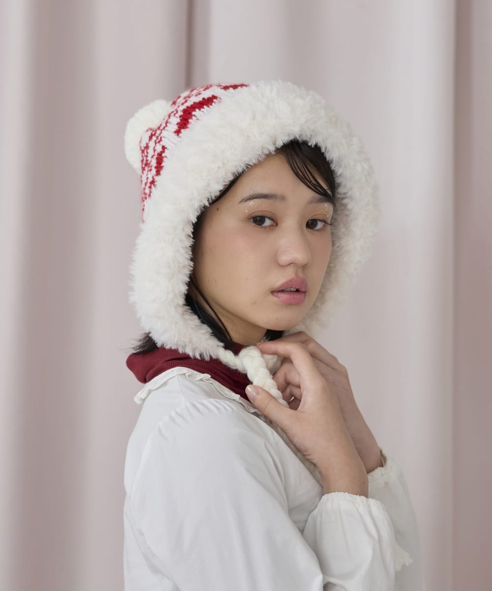 kaorinomori ラフィーフード | 56cm～58cm(97) MILKY WHITE (06