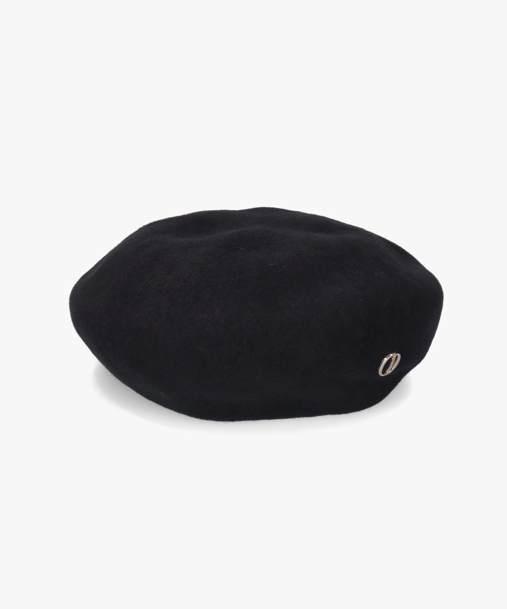 Chapeau d' O BSQ Beret | 57.5cm(75) BLACK (01) | Chapeau d