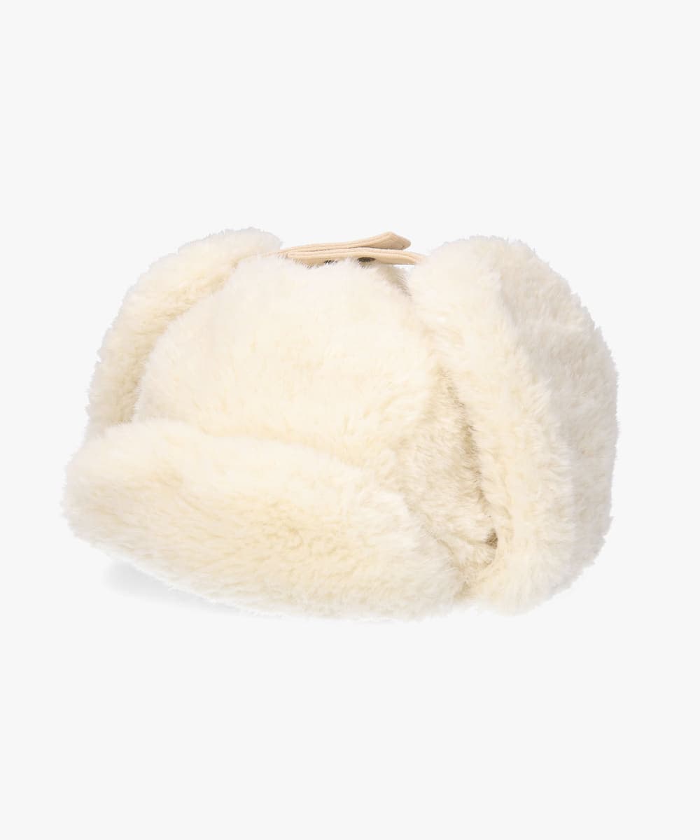 プー 帽子 予約】OVERRIDE MINI FUR TRAPPER SGP | 57cm～59cm(98) WHITE