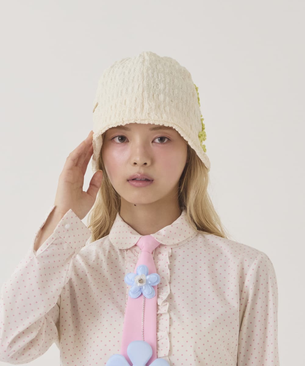 新品未使用　カオリノモリ　ルボンヘハット kaorinomori プラーハット | 57.5cm(75) BLACK (01) | kaorinomori