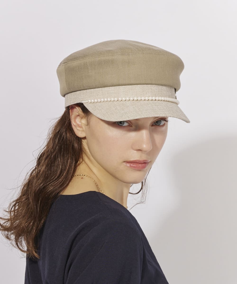 Chapeau d' O Denim Pearl Marine Cas | 57.5cm(75) GREEN (53