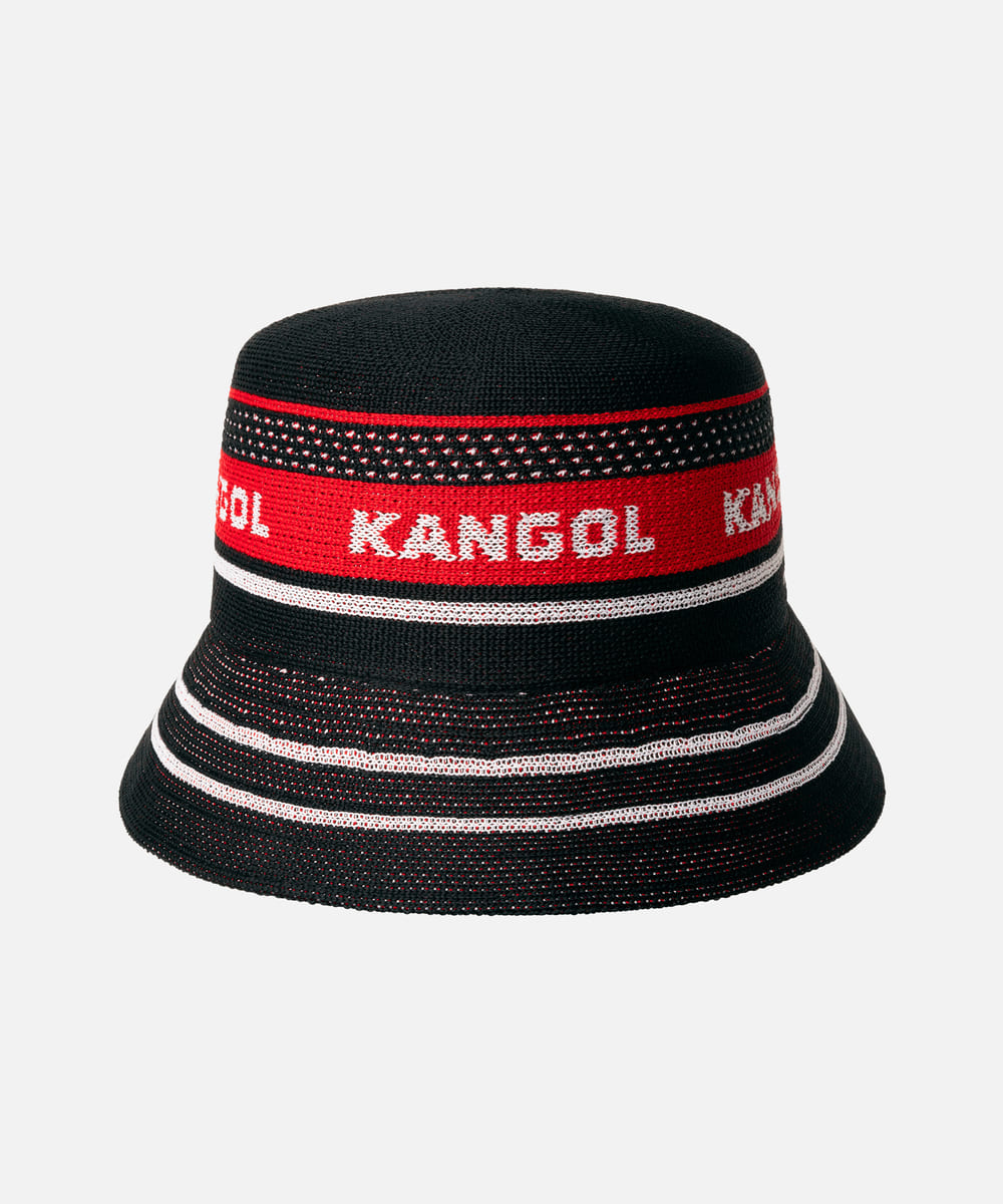 KANGOL TROPIC GAME STRIPE LAHINCH | L(08) BLACK (01) | KANGOL