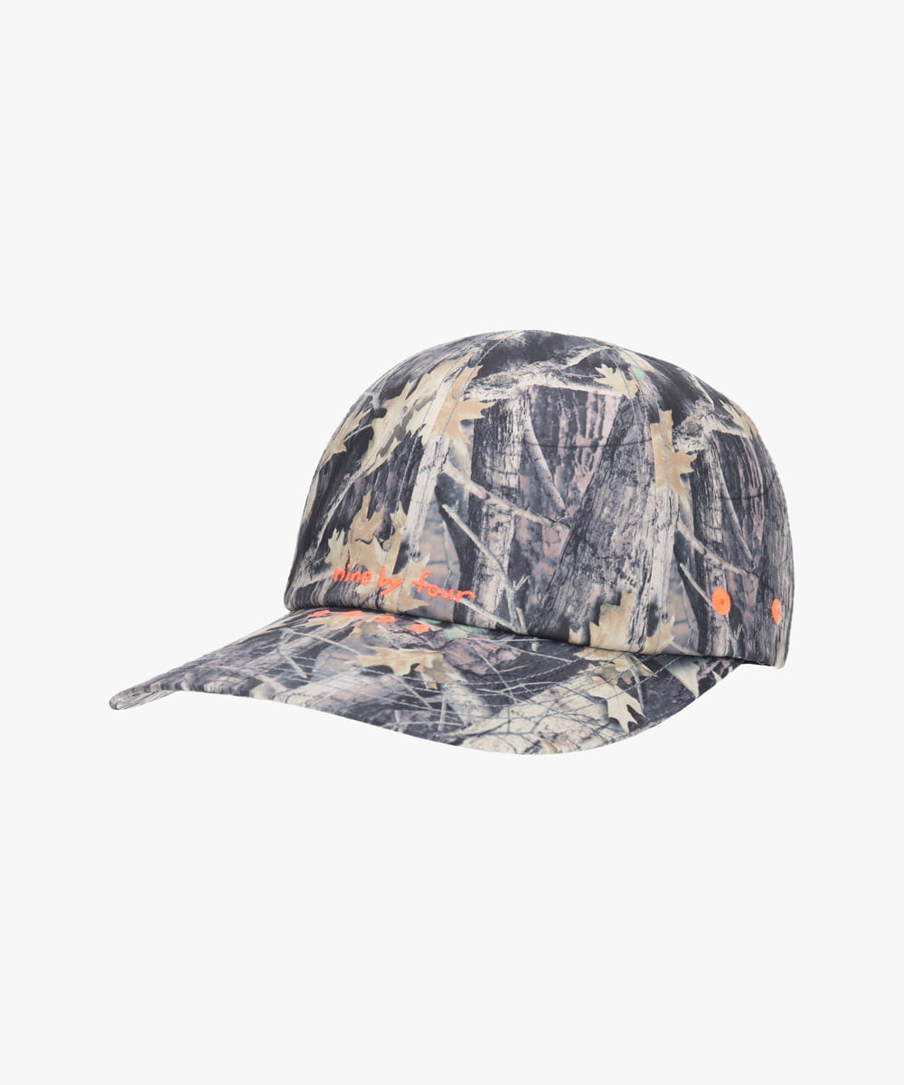 nine by four WR PE-TWILL PRINT 6P CAP | 57cm～59cm(98) CAMO (51