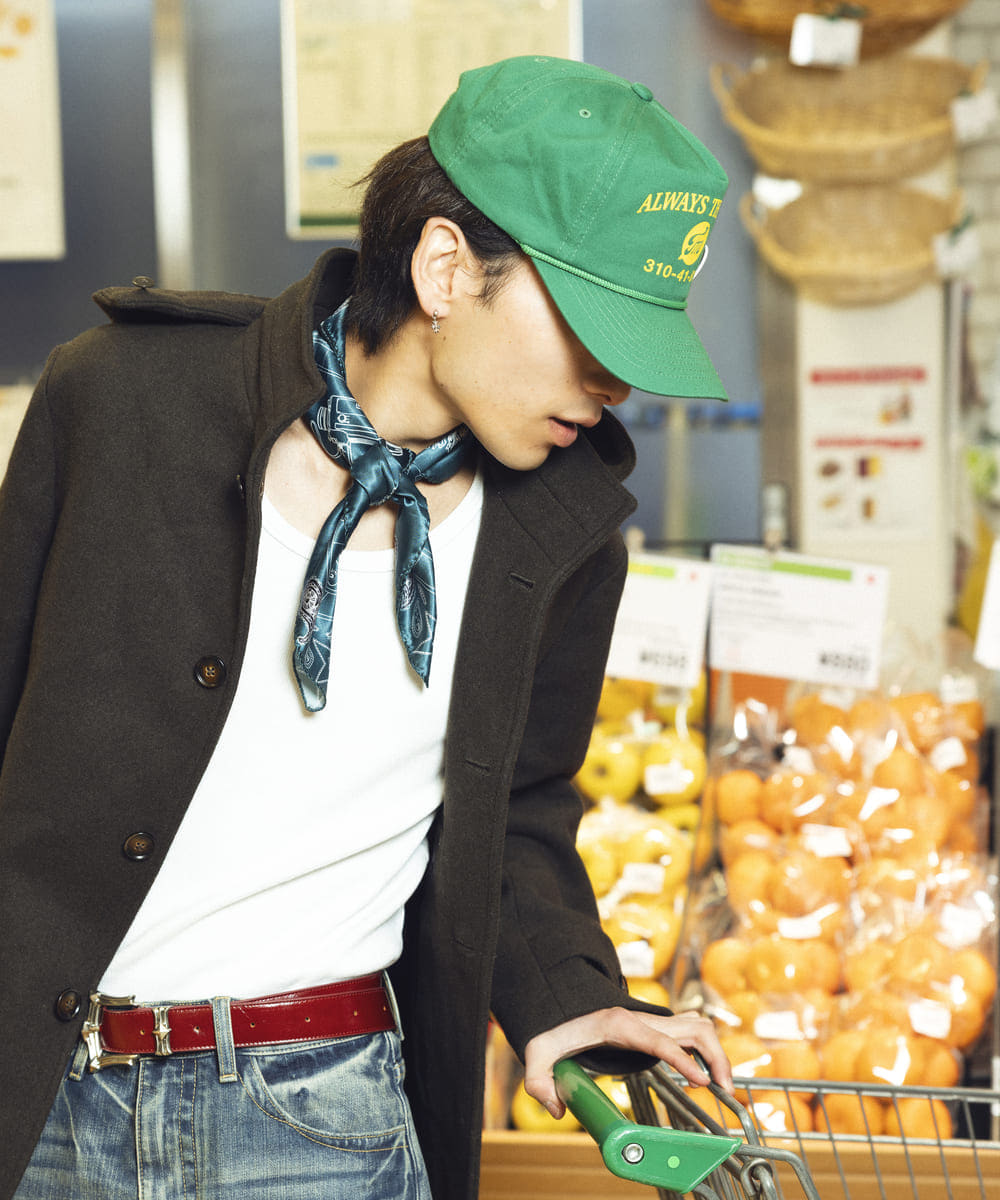 TalkMart TC-TWILL TRUCKER CAP_GREEN | 57cm～59cm(98) GREEN (53