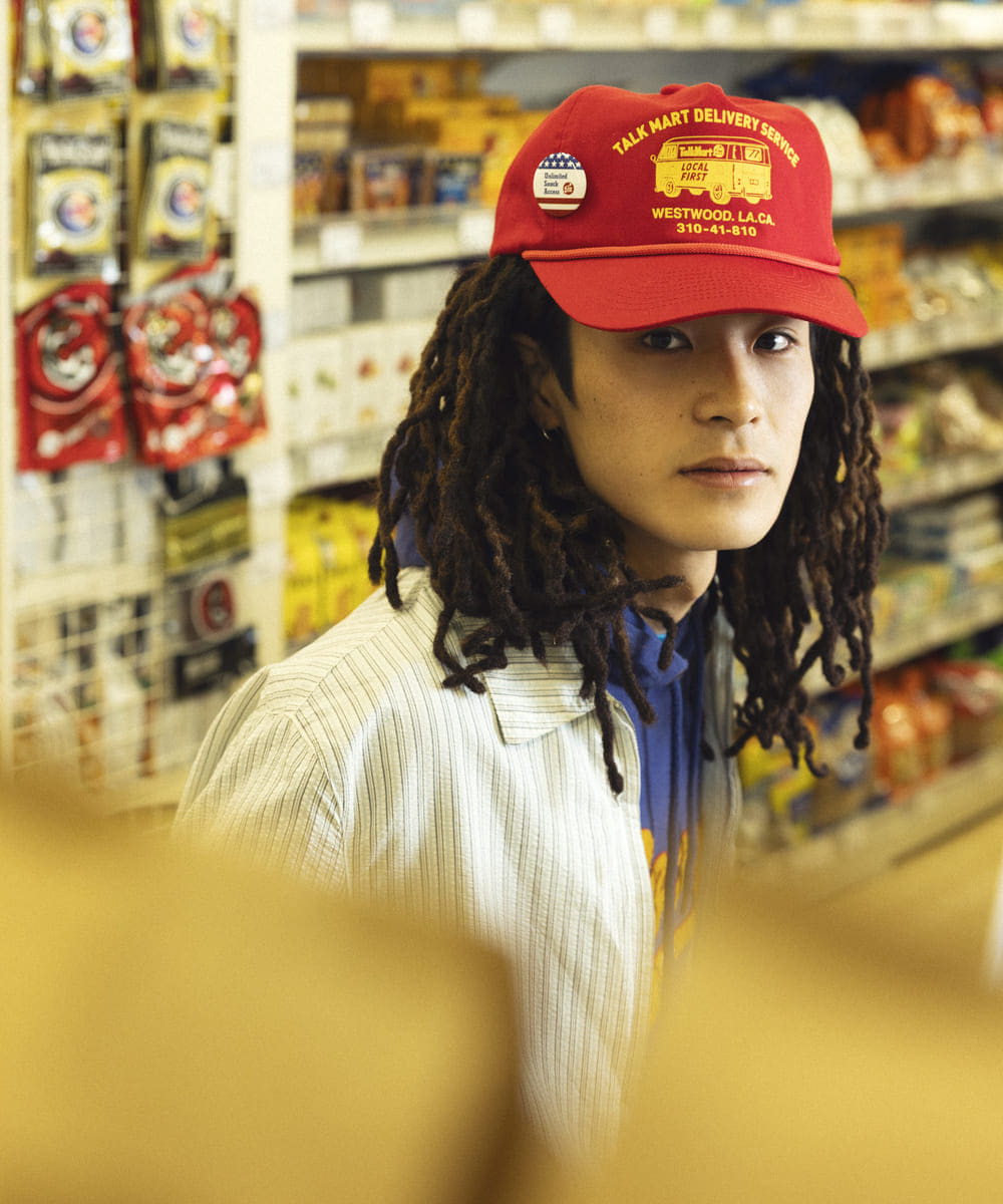 TalkMart TC-TWILL TRUCKER CAP_RD/BK | 57cm～59cm(98) RED (13