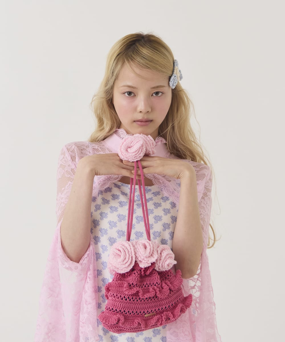 アクセサリー KAORI kaorinomori ブーケバッグ | ONE SIZE(08) ROSE PINK (15