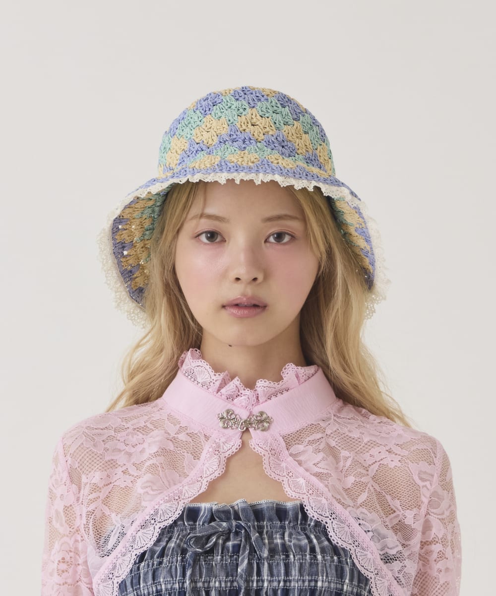 kaorinomori ピックハット | 57.5cm(75) SKY BLUE (75) | kaorinomori