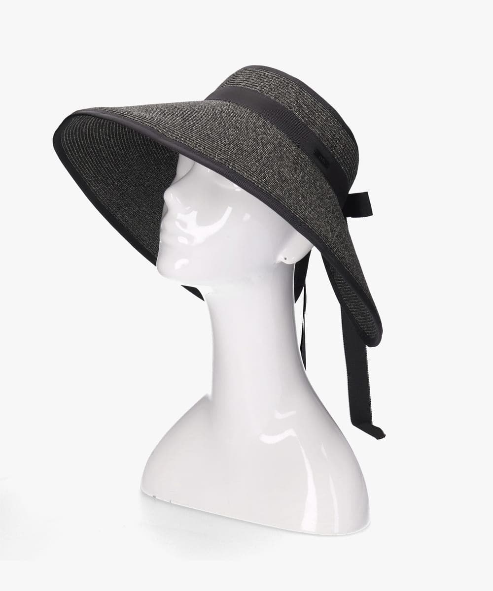 arth Rollable Braid Sun Visor | 56cm～58cm(97) BLACK (01) | arth