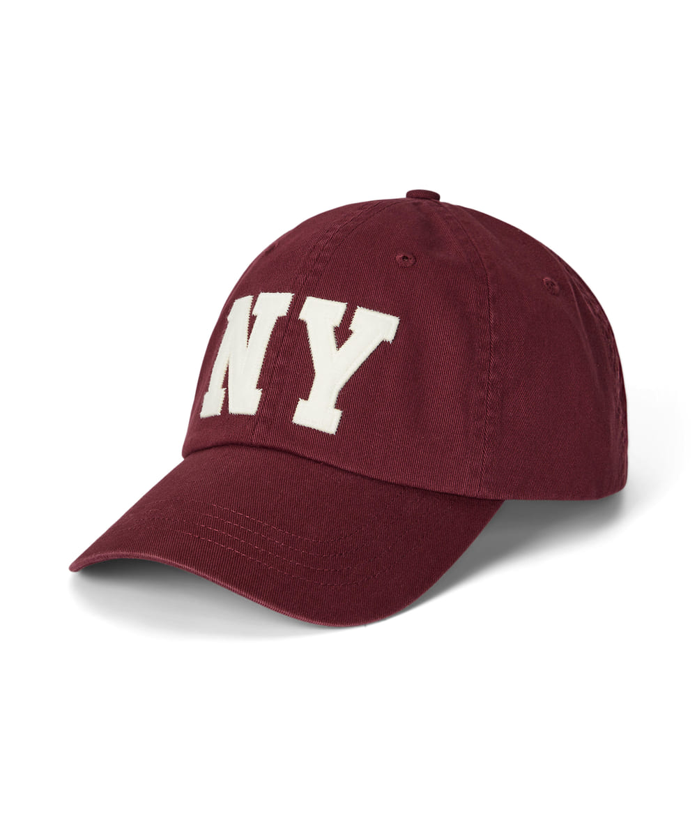 POLO RALPH LAUREN NY Logo Classic Cap | ONE SIZE (98) RED WINE (13