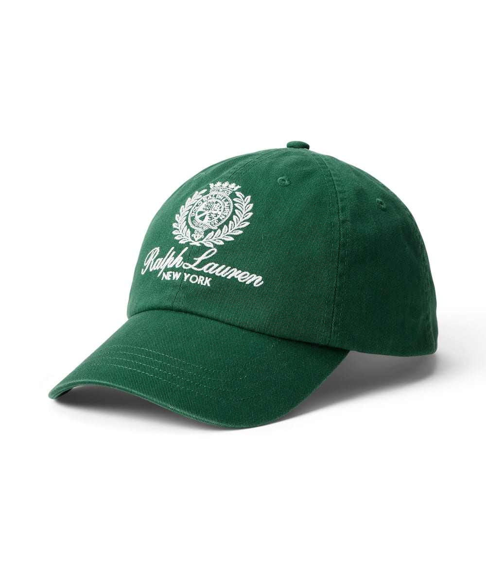 ポロ ラルフローレンRalph ロゴ刺繍 緑 ベースボールキャップ POLO RALPH LAUREN Embroidered Logo Class | ONE SIZE (98) NEW