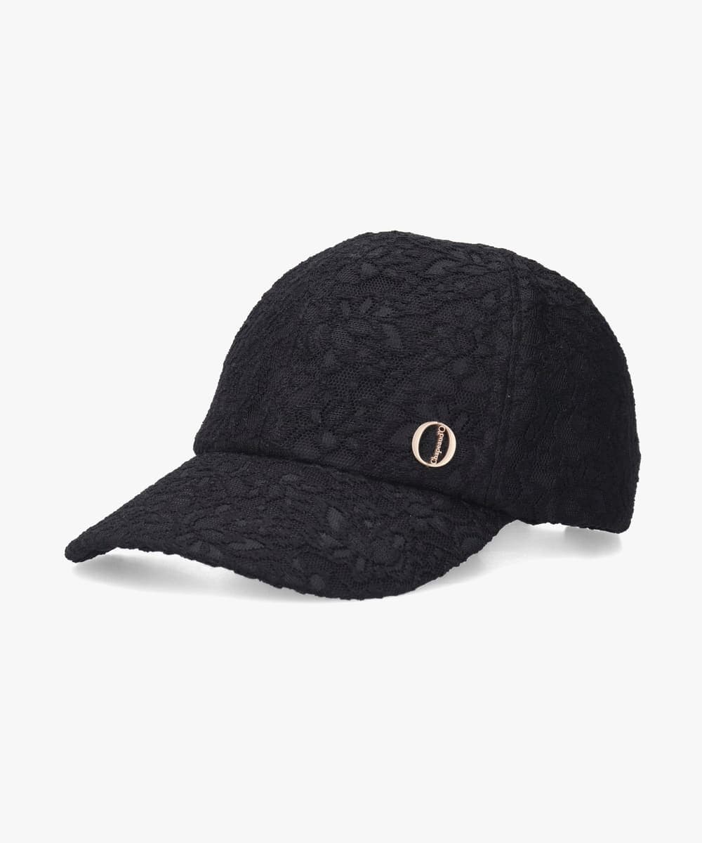 Chapeau d' O Clean Lace Cap | 56cm～58cm(97) BLACK (01) | Chapeau