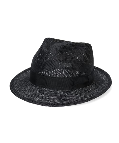 OVERRIDE KENMA FEDORA | 56cm(56) BLACK (01) | OVERRIDE