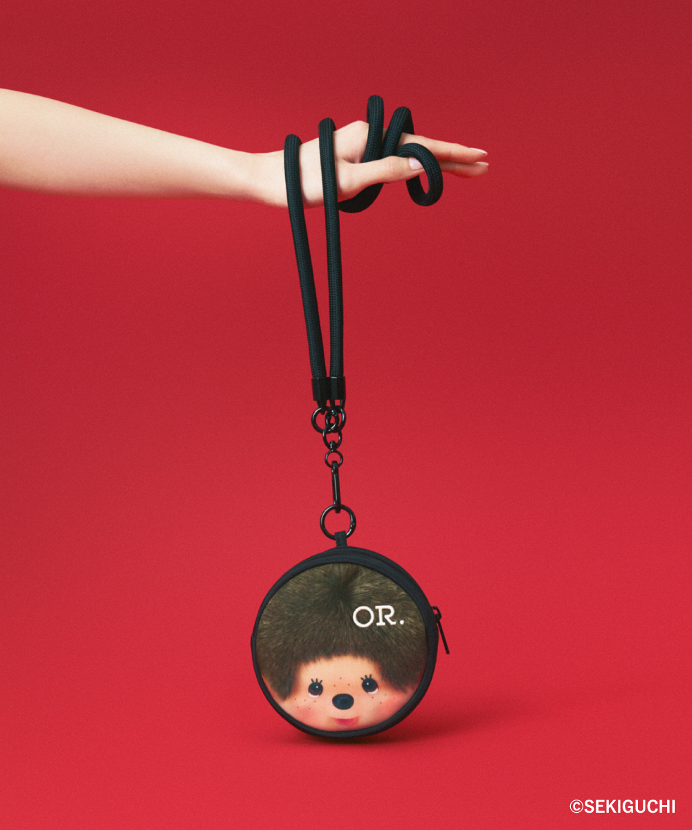 OVERRIDE x Monchhichi STRAP POUCH | FREE(99) BLACK (01) | OVERRIDE