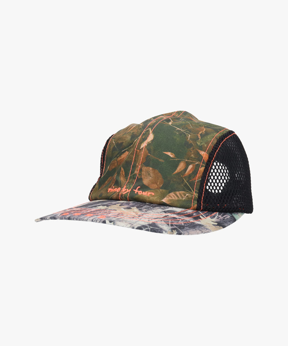nine by four WR PRINT & MESH 4P CAP | 57cm～59cm(98) CAMO (51