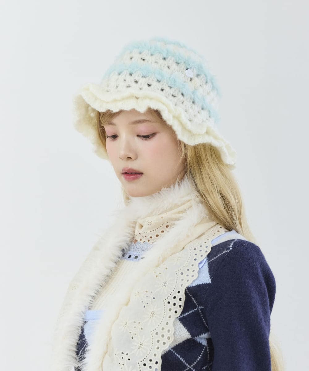 kaorinomori メリリハット ポパル | 57.5cm(75) SODA WHITE (06