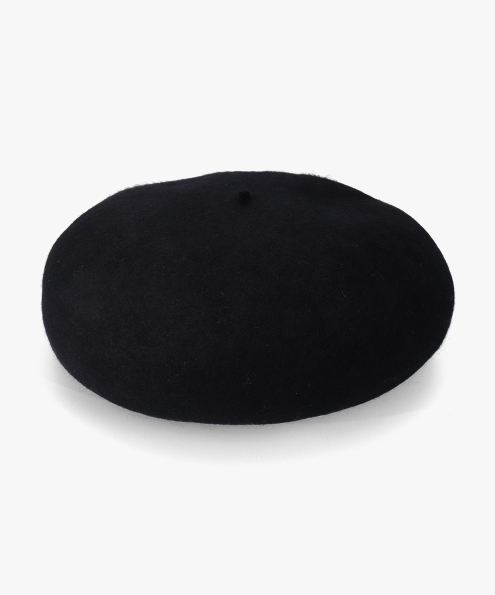 OVERRIDE BASQUE BASIC BERET | 59cm(59) BLACK (01) | OVERRIDE